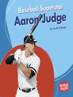 Baseball Superstar Aaron Judge by Fishman, Jon M